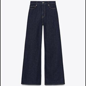 Zara Dark Wide Legged Jeans